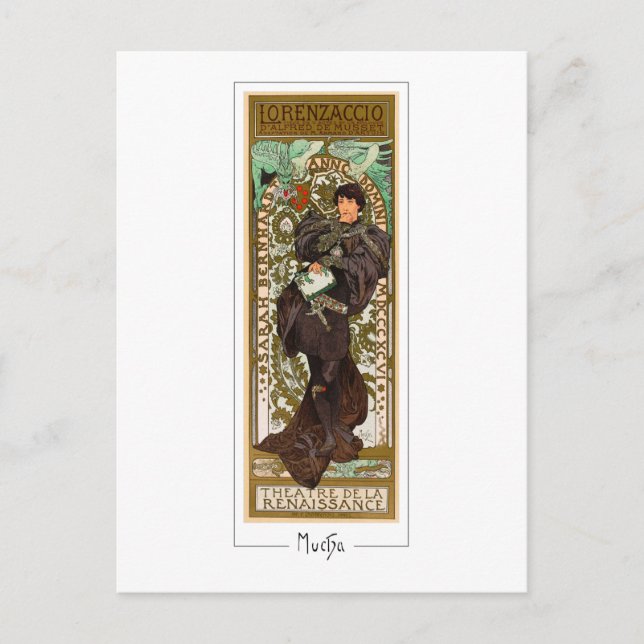 Alphonse Mucha #371 - Tarjeta postal de arte fino (Anverso)