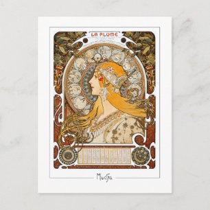 Alphonse Mucha #73 - Tarjeta postal de arte fino