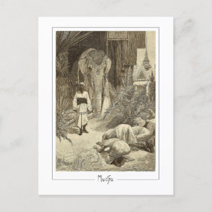 Alphonse Mucha #75 - Tarjeta Postal de Arte