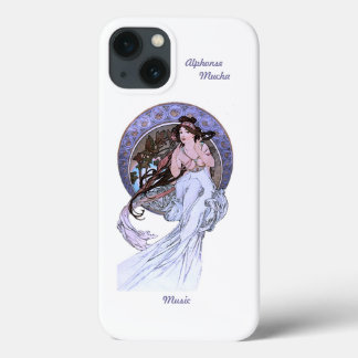 Alphonse Mucha Art Nouveau, funda de iPhone 13