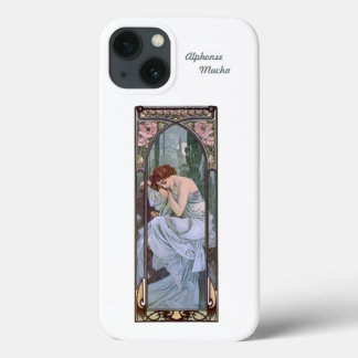 Alphonse Mucha Art Nouveau, funda de iPhone 13