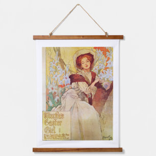 Alphonse Mucha arte en la pared tapiz colgante