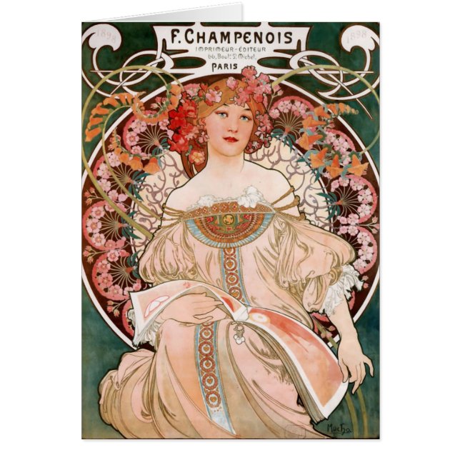 Alphonse Mucha F. Champenois (Frente)