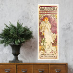 Alphonse Mucha vintage arte en la pared<br><div class="desc">Arte mural de póster de época Alphonse Mucha.</div>