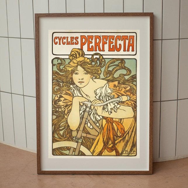 Alphonse Mucha vintage arte en la pared (Subido por el creador)