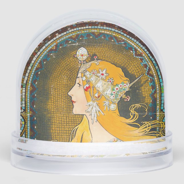 Alphonse Mucha Vintage Whitman's Ad (Anverso)