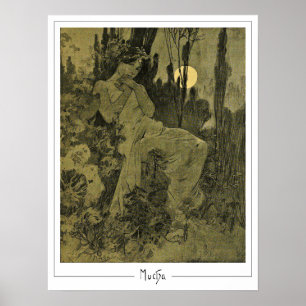 Alphonse Mucha Zedign cartel de arte #352