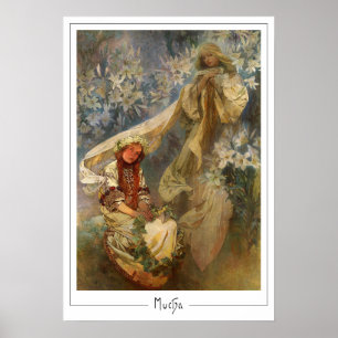 Alphonse Mucha Zedign Poster de arte #165