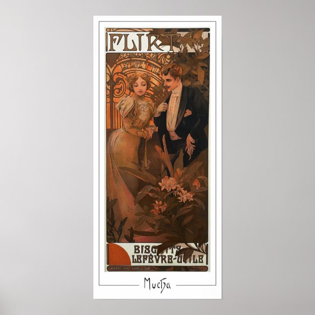 Alphonse Mucha Zedign Poster de arte #183 (Frente)