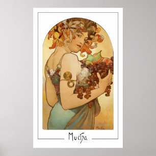 Alphonse Mucha Zedign Poster de arte #220