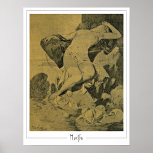 Alphonse Mucha Zedign Poster de arte #242