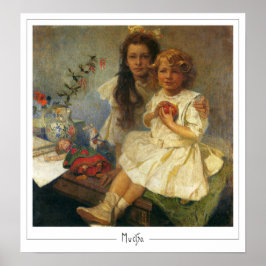 Alphonse Mucha Zedign Poster de arte #331