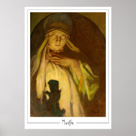 Alphonse Mucha Zedign Poster de arte #334