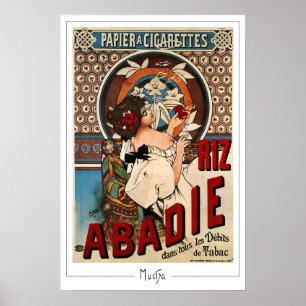 Alphonse Mucha Zedign Poster de arte #339