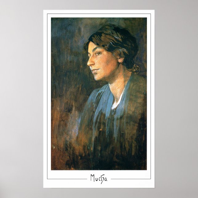 Alphonse Mucha Zedign Poster de arte #368 (Frente)