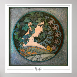Alphonse Mucha Zedign Poster de arte #370