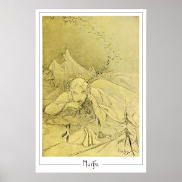 Alphonse Mucha Zedign Poster de arte #372