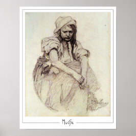 Alphonse Mucha Zedign Poster de arte #384