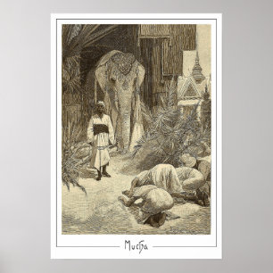 Alphonse Mucha Zedign Poster de arte #75