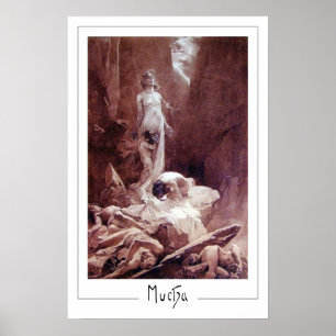 Alphonse Mucha Zedign Poster de arte #77