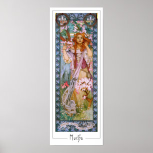 Alphonse Mucha Zedign Poster de arte #96
