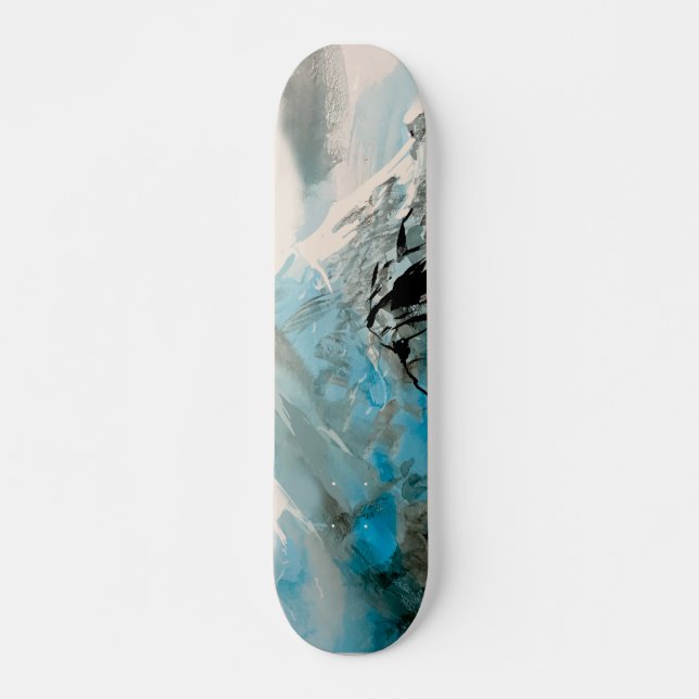 Alpine Ascent Mountain Photo Skateboard (Anverso )