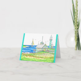 Alquiler de cabañas en el mar Notecard