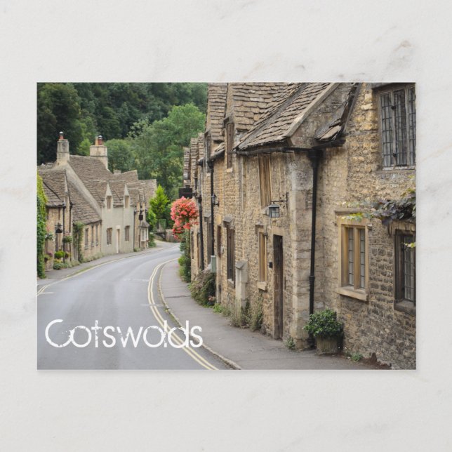 Alquiler de casas en Castle Combe postal (Anverso)