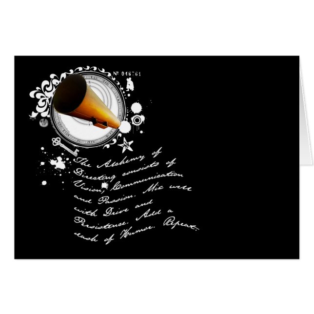 Alquimia de la dirección (Anverso (Horizontal))