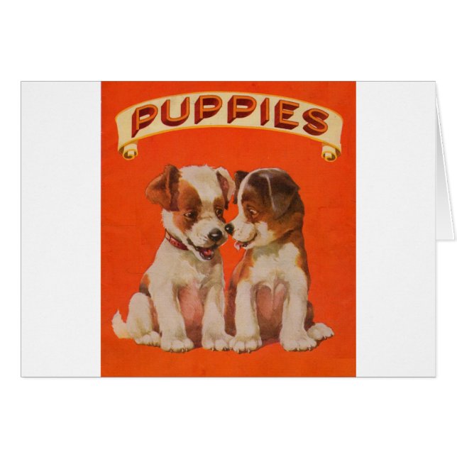 alrededor de 1934 PUPPIES (Anverso (Horizontal))