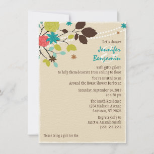 Alrededor de la casa Parejas Bodas Invitación a la
