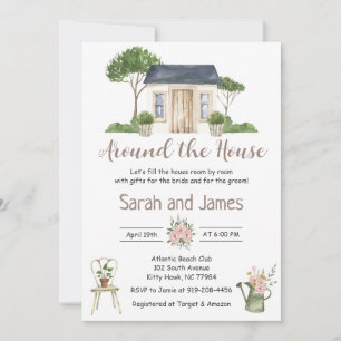 Alrededor de la Casa Parejas Invitación a la Ducha