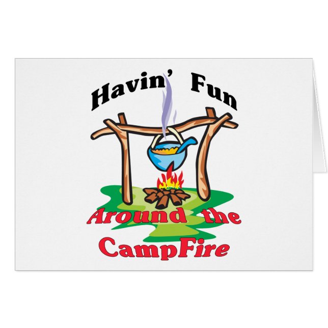 Alrededor de la hoguera (Anverso (Horizontal))