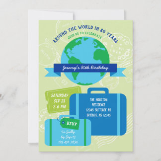 Alrededor de la Invitación de Cumpleaños 80 del Mu