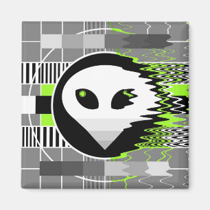 Alrededor de un imán de televisión alienígena