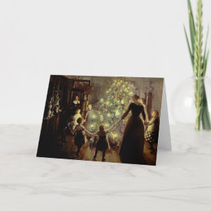 Alrededor del árbol de navidad