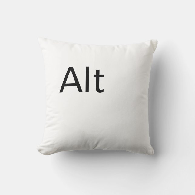 Alt, tecla Alt del equipo Almohada de tecla (Anverso)