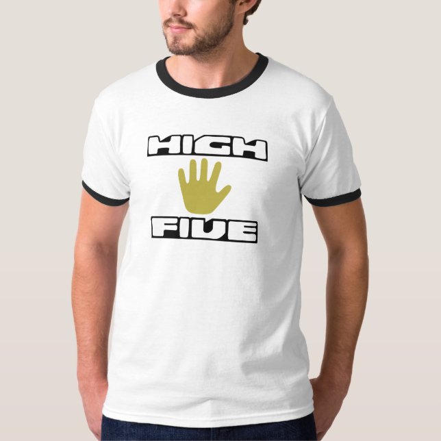 Alta camiseta cinco (Anverso)