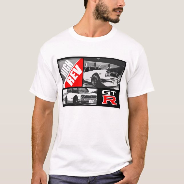 Alta camiseta de Rev Classic GTR (Anverso)
