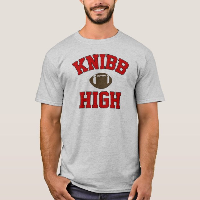 Alta camiseta del fútbol de Knibb (Anverso)