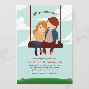 Alta invitación de balanceo