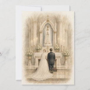 Altar de Boda de Fátima Devoción Mariana