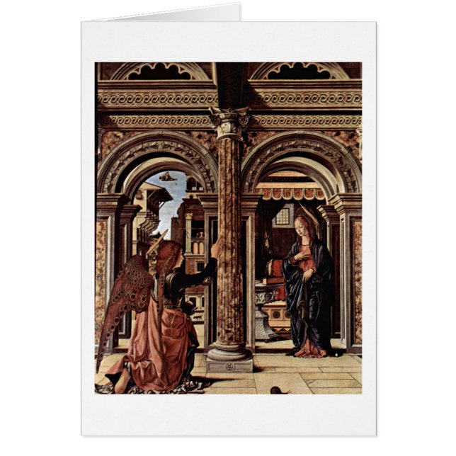 Altar del anuncio de Francesco del Cossa (Frente)