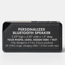 Altavoz Bluetooth personalizado personalizado