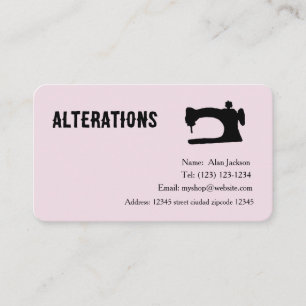 ALTERACIONES  tarjetas de presentación