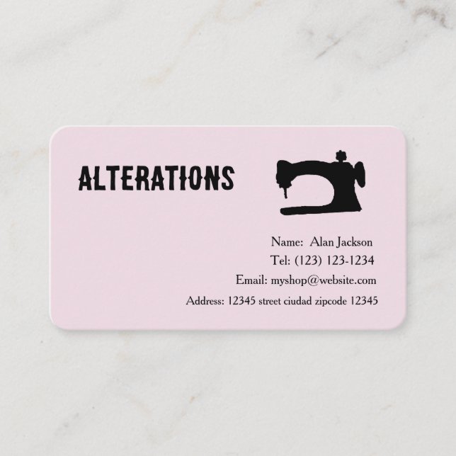 ALTERACIONES  tarjetas de presentación (Anverso)