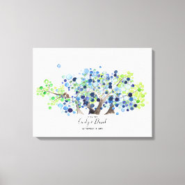 Alternativa de libro de invitados - Lienzo - Bosqu