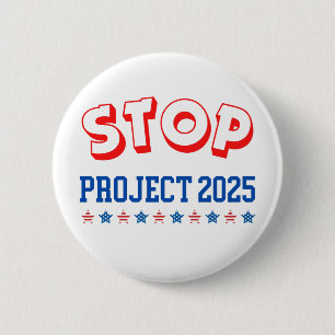 Alto al proyecto 2025 Voto sobre el botón azul ant