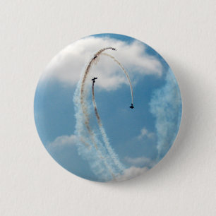 Alto botón del Pin de la serie 2 del cielo azul d