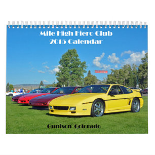 Alto calendario de Fieros 2015 de la milla